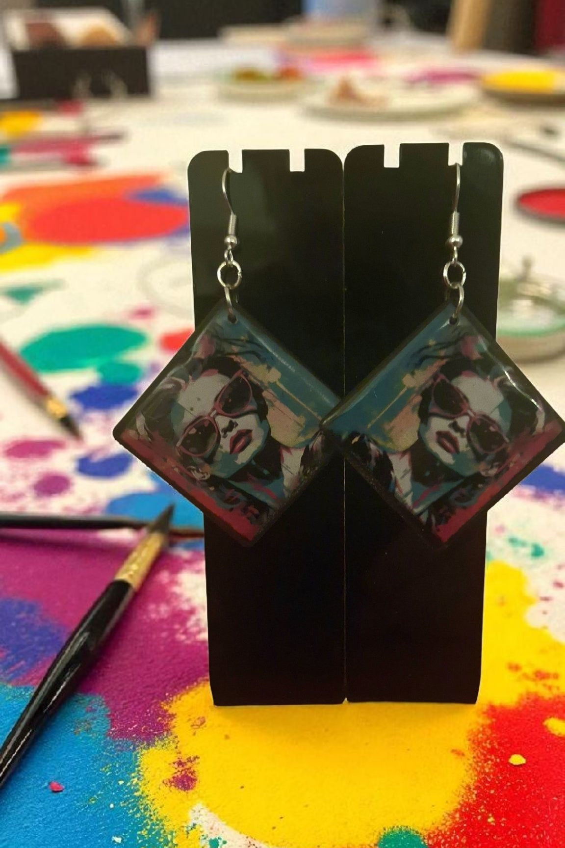 Pop Art Earrings