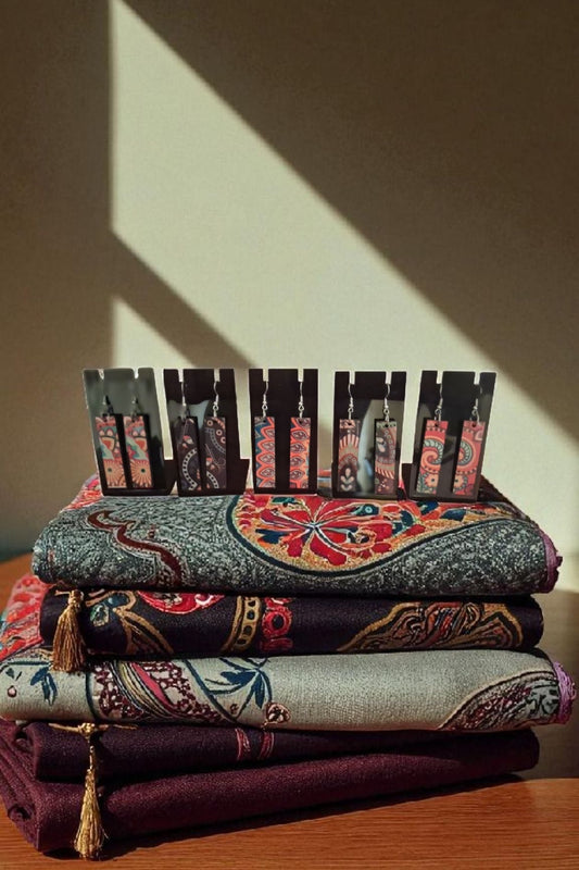 Wooden Sublimation Earrings